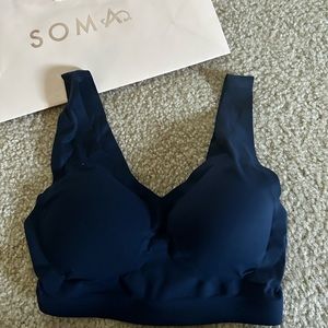SOMA Enbliss Bralette Navy Blue Size S - Like New never worn. Priced to sell!